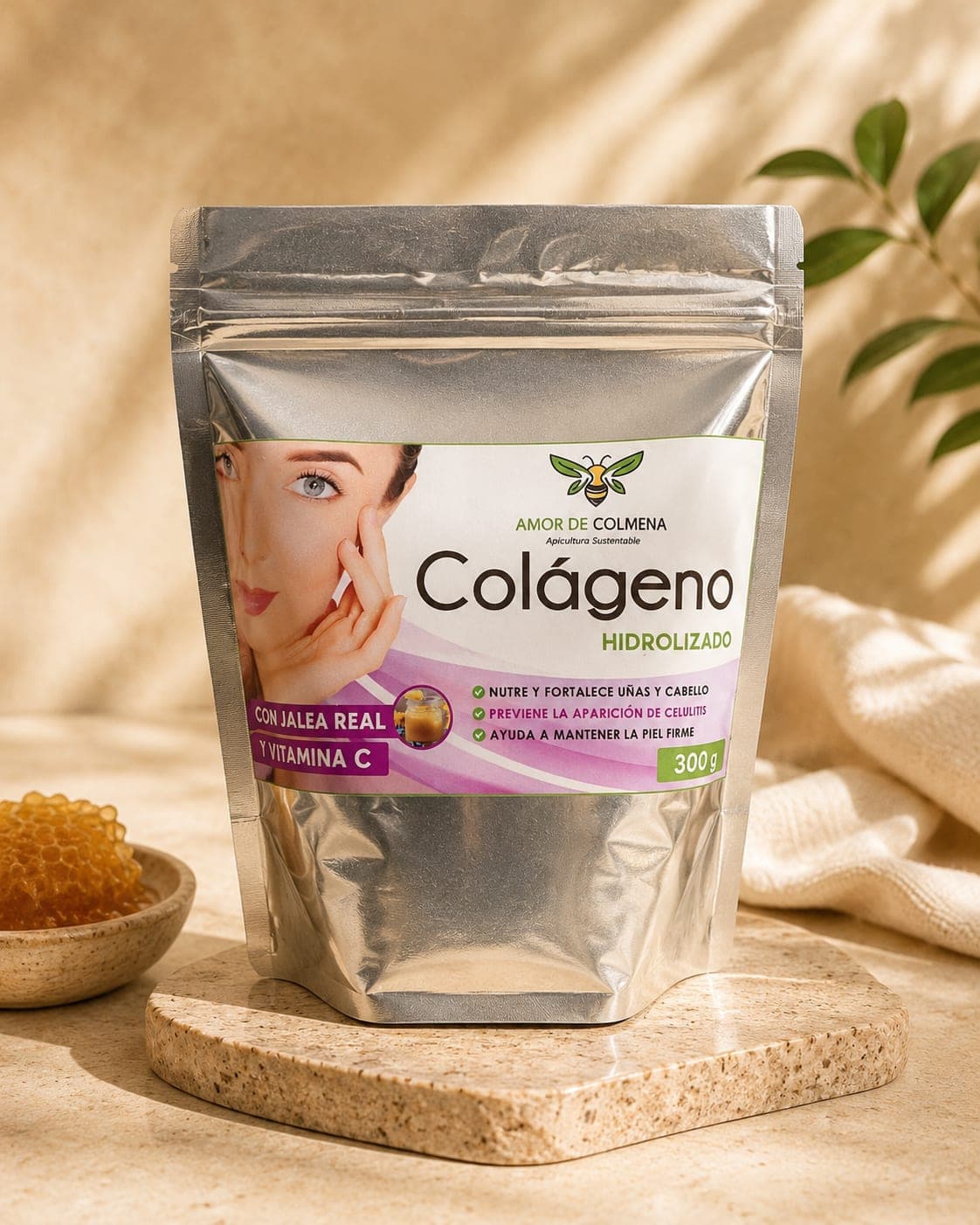 Colágeno Hidrolizado con Jalea Real y Vitamina C