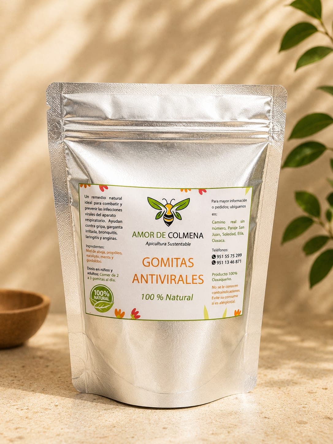 Gomitas Antivirales con Propóleo y Eucalipto