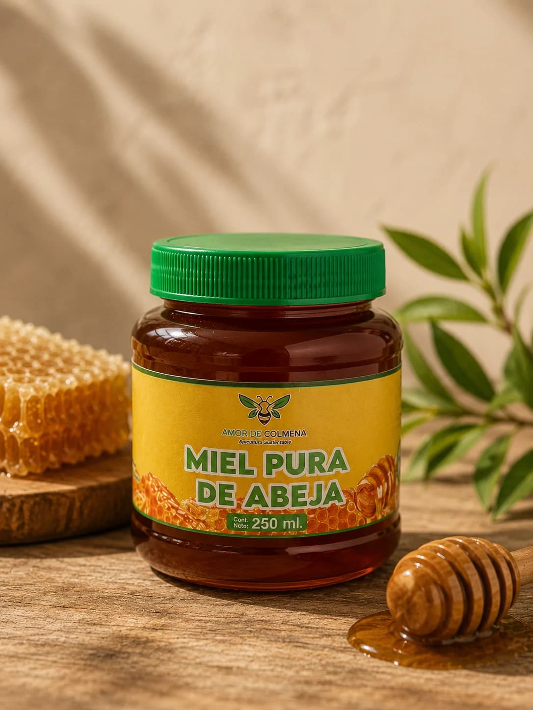 Miel pura de abeja 250 ml