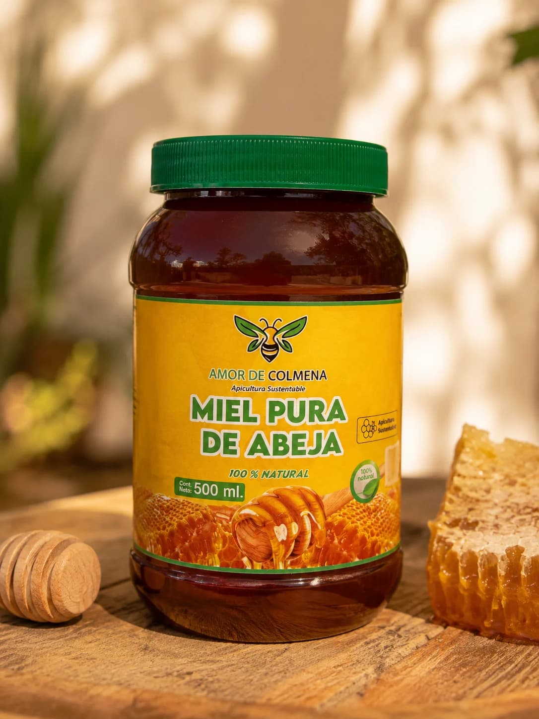 Miel pura de abeja 500 ml