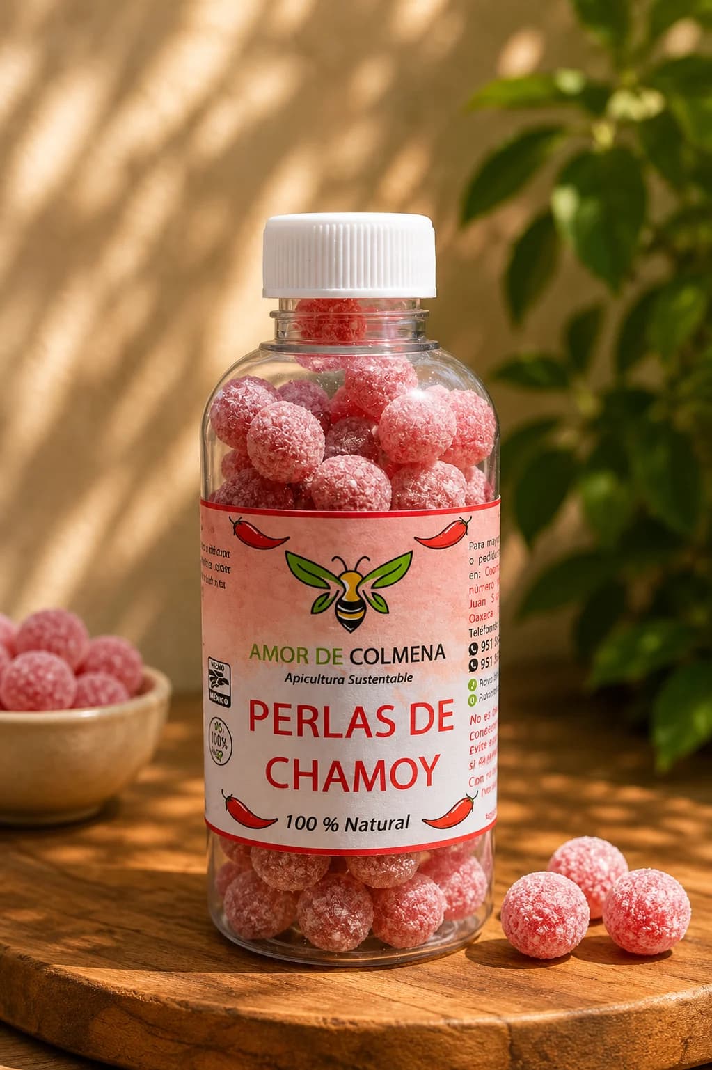Perlas de Chamoy con Miel