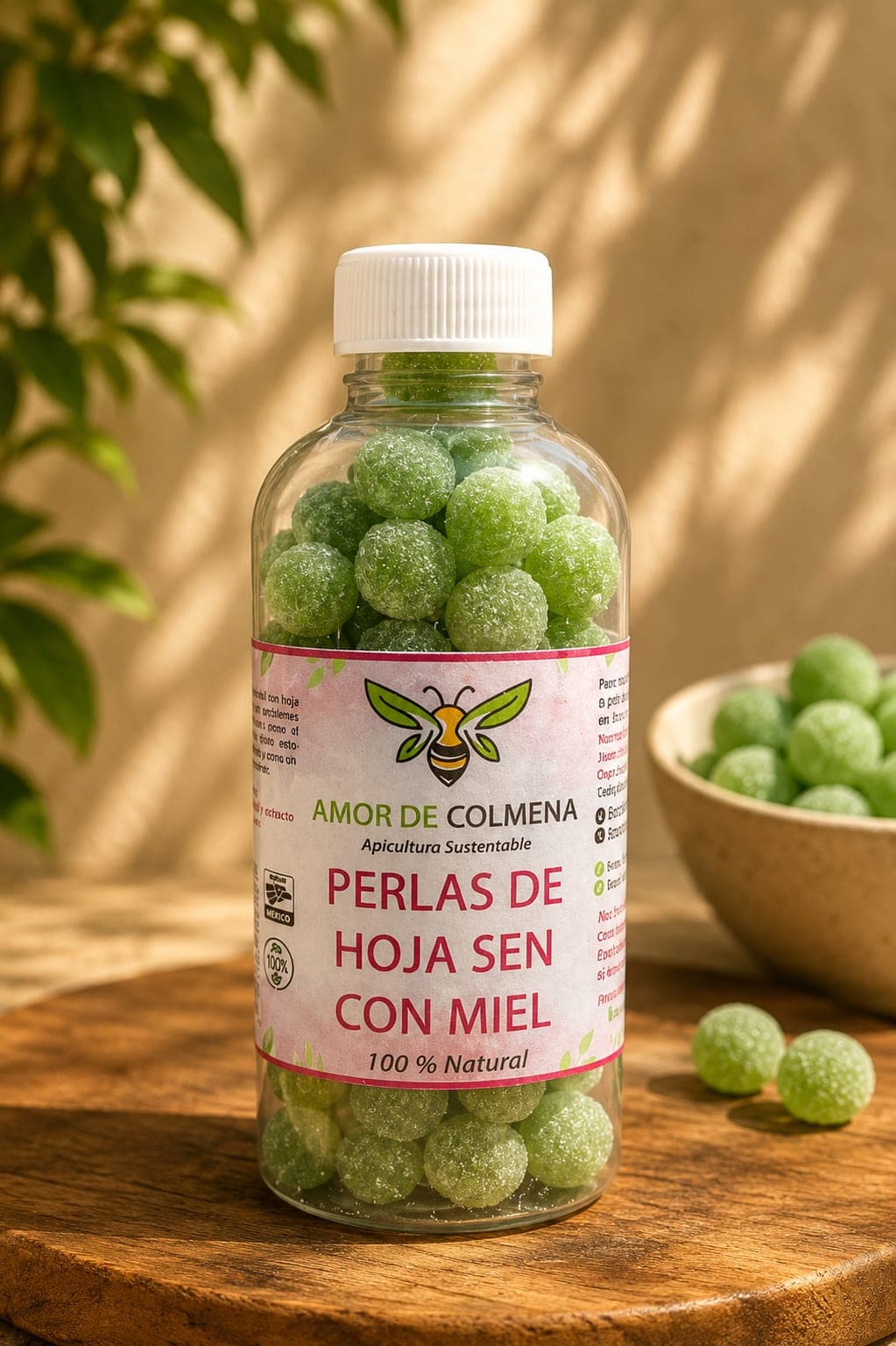Perlas de Hoja Zen con Miel