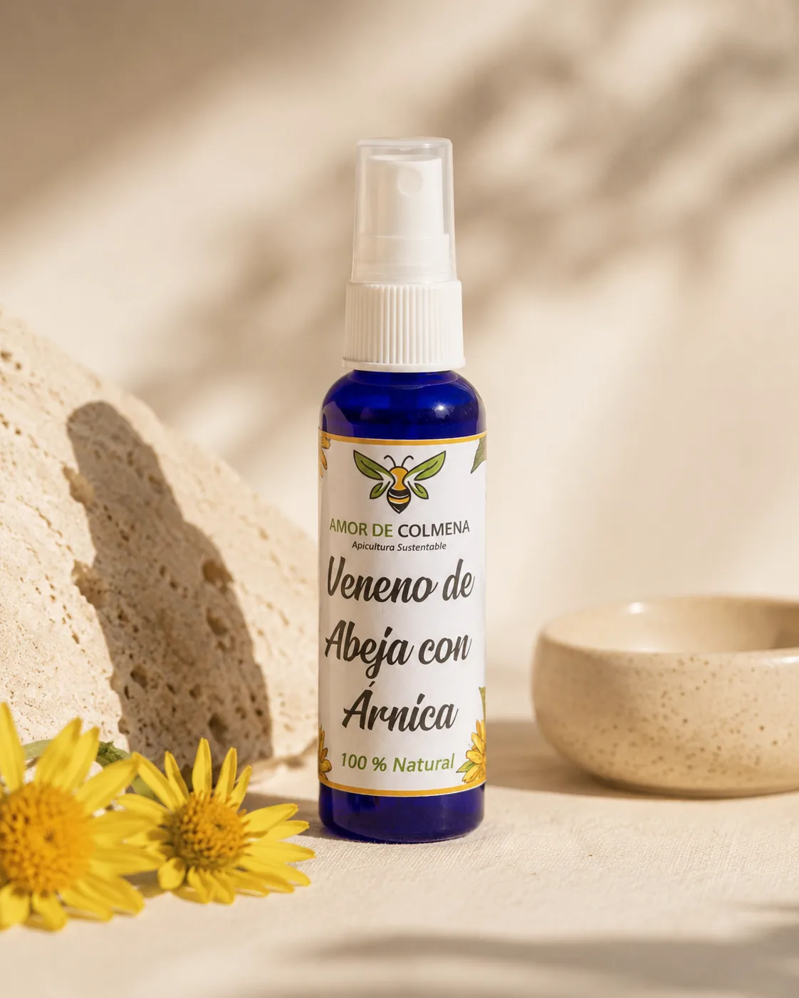 Spray de veneno de Abeja con Árnica